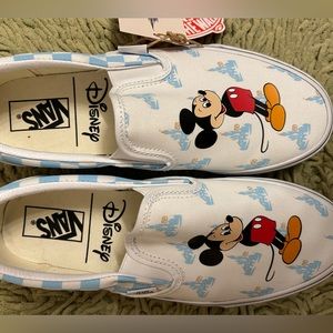 Disney World 50th Anniversary Vans size 8